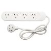 Powerboard 4g 10a 0.9m lead white HPMR105