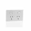 Double gpo 15a 250v RVLP2H15