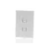 Light switch 2 gang 16a RVLS2