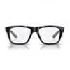 Fusions safe glasses blk frame clr lens SAFFBC100