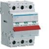 Main switch isolator 80a 3p red toggle HAGSBR380
