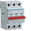 Main switch isolator 125a 3p red toggle HAGSBR399