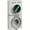 Easy 56 switched socket 3pin 10a 250v le SCHEY56C310LE