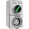Easy 56 switched socket 3 pin 20a 250v SCHEY56C320