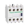 Aux contact block front mnt 2no/2nc cont SCHLADN22