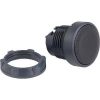 Pushbutton oper flush s/r black 22mm SCHZB5AA2