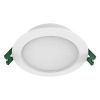 Led d/l 9w ip44 3/4/6k dim wh SUNS9141TC/WH
