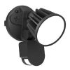 Stargem iii 1x15w led flood c/w pir sens SUNSES7080/1TC/BK