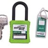 Dielectric padlock nylon green CABULO-ES-DEL-KD-GN
