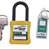 Dielectric padlock nylon yellow CABULO-ES-DEL-KD-YEL