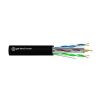 Cable data cat6 jelly fill u/g GARUTPL6JFBK305