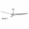 Skyfan dc 60in g/fib 3bl c/fan + lgt wht VENSKY1503WH-L
