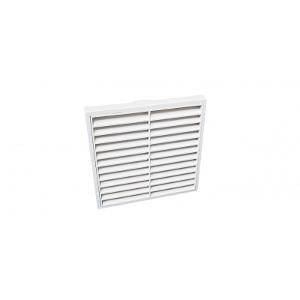 100mm standard square fied louvre grille VENV100FL