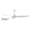 Skyfan dc 52in g/fib 3bl c/fan + lgt wht VENSKY1303WH-L