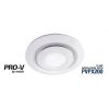 Airbus 200 - 200mm white round grille on VENABGLED200WH-RD