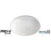 White glass panel round fascia to suit a VENABGGP250WH-RD
