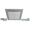Airbus 200 - 250mm silver square grille VENABG250SS-SQ