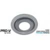 Airbus 250 - 250mm silver round grille o VENABGLED250SS-RD