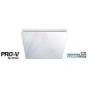 White glass panel square fascia to suit VENABGGP250WH-SQ