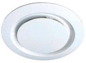 Fascia round airbus modular white VENABG250WH-RD