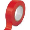Pvc insulation tape 18mm x 20m red WATPVCRLT