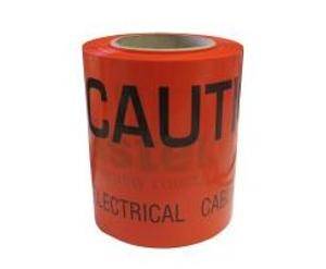 Underground marking tape elec 150mm 100m WATUMT100