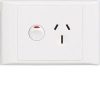Gpo socket outlet single 15a HAGWBP115S
