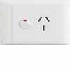 Gpo socket outlet single 20a HAGWBP120