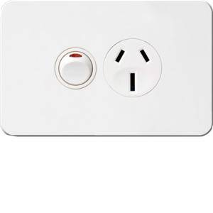 15a socket horz shutter HAGWBSP115S