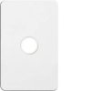 1g switch plate cover no mech HAGWBSSP1