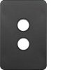 Silhouette 2g switch plate no mech mb HAGWBSSP2-MB