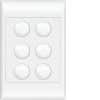 Switch large plate switch vertical 6g HAGWBSV6