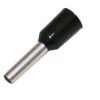 Boot lace pin 1.5mm2-black 100pk CABBLP150