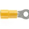 Ring terminal yellow 5mm stud dbl grp CABRT5.5-5DG