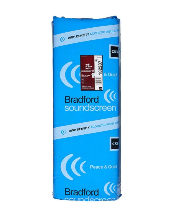 Bradford Sound Screen Steel Frame Acoustic Batts for Walls, Floors and Ceilings