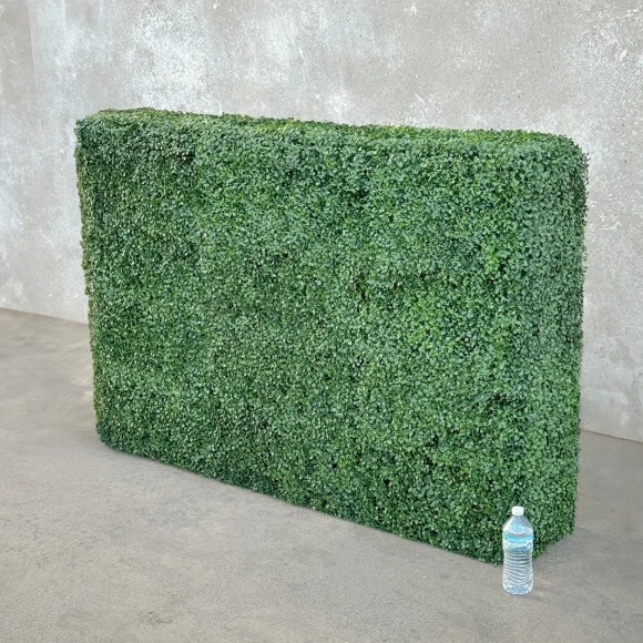 150x100x25cm Artificial Hedge Wall/Cube - English Box