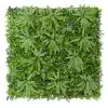 100x100cm Artificial Hedge Tile Tropical Lavender