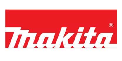 Makita brand logo in white text on a red banner.