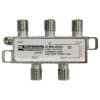 Matchmaster 07MM-GM04 TV Splitter Box, 4 Way F-Type Splitter 5-2450MHz AC/DC Power Pass, Frequency range: 5-2450MHz, AC/DC single port power pass
