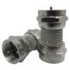 Matchmaster 08MM-A7 Coaxial Adaptor, 'F' Male to 'F' Male Adaptor (20 Pack), Used to convert 'F' type female connectors to 'F' type male or joining two 'F' type female connections