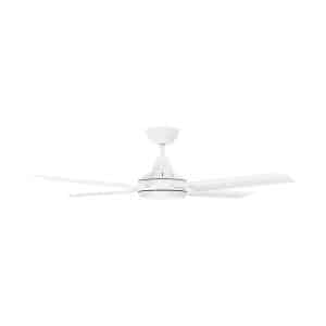 Brilliant Lighting BRI22874/05, Ceiling Fan, 48Inch (1220mm), 3 speed,4 Blad,65W AC motor, Hangsure, 240V, Led kit Adaptable, White