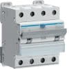 Hager ADX440T RCBO, Type A, C Curve, 4 Pole, 415V, 40A, 30mA, 10KA, Din Rail Mount, 4 Module