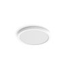 Atom Lighting At3030/12/Tri 12W Flat Low-Profile Oyster 250Mm Dia - Tri-Cct - White