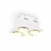 Atom Lighting THREDBO/4LT/WH 3 in 1 Bathroom Fan Light Heater, 4 Light, Reccesed, White