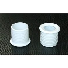 Australian Plastic Profiles APP BU20WH Telstra Pit Bush, 20mm, White, Telstra Code 73/100