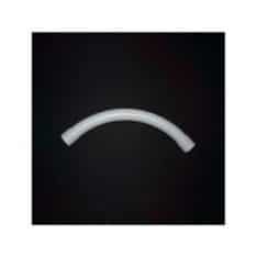 APP LSB50TELSTRA Sweep Bend, 50mm, 90° Bend Angle, 305mm Bend Radius, Metric, White Plastic, Single Unit