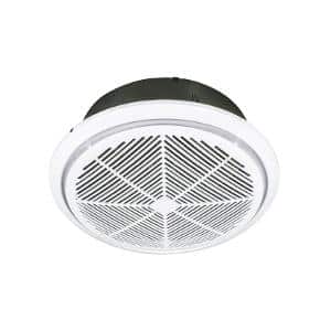 Brilliant Lighting 18203/05 Whisper Exhaust Fan, Small, Round, Ceiling Mount, 240V, 27W, Up to 500m2/h Airflow, IPX4, Compact Design, 270mm Diameter, White