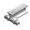 Burndy Beam Clamp, Stainless Steel, U Bolt Included, 0.41kg, Hot-Dip Galvanised Finish
