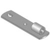 Burndy BVMP10Z Threaded Rod Hanger, Vertical Mount, M10, Zinc Plated