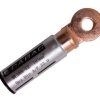 Cabac BL185-12 Bi-Metal Aluminium/Copper Cable Lug, Crimp Type, Aluminium Cable to Copper Stud, 185mm Cable, 12mm Stud, 99.6% Aluminium & 99.9% Copper